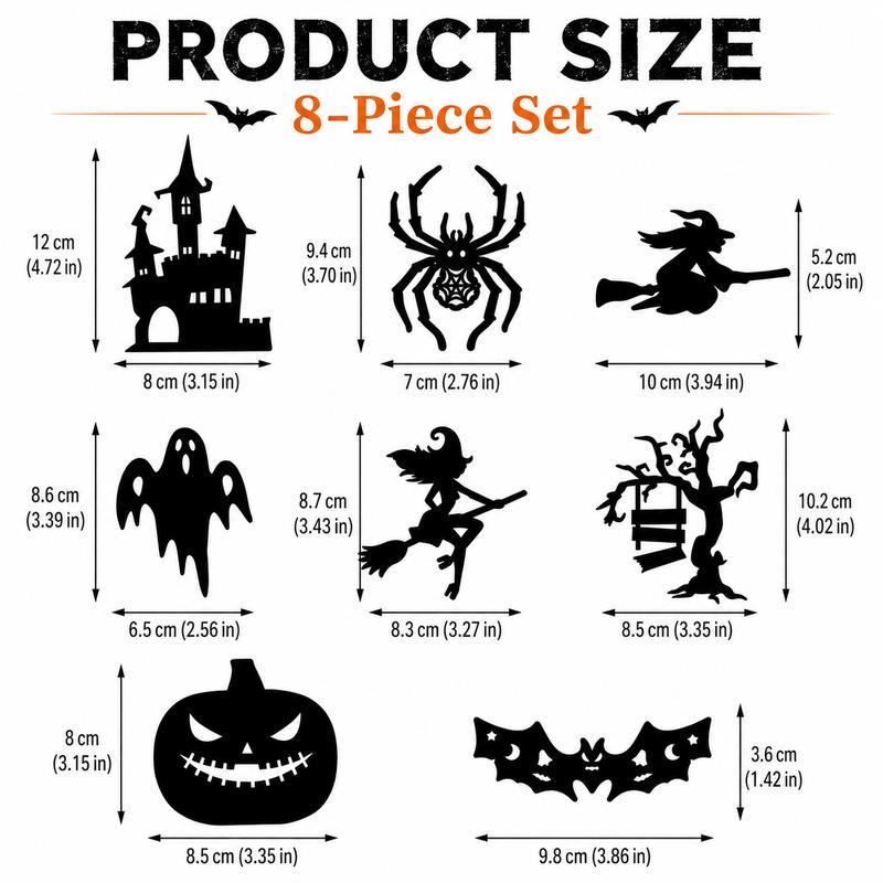 LED Silhouette Wall Light Stickers