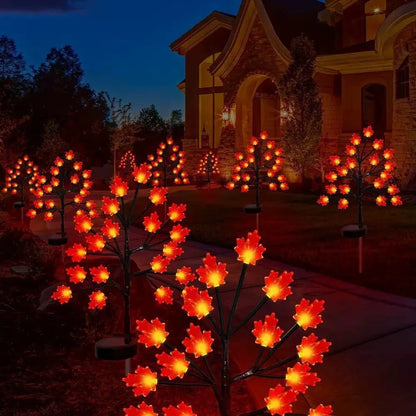 Pumpkin Solar Stake Lights