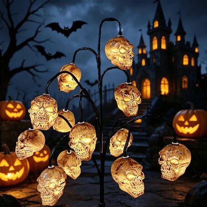 Pumpkin Solar Stake Lights
