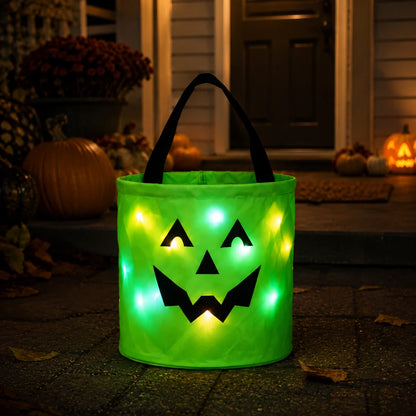 LED Halloween Pumpkin Bags